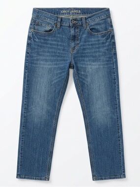 Cody James Straight Leg Jeans Medium Wash Western Denim Size 34x32